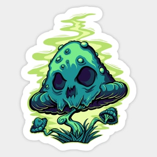 Deadly Shroom Sticker